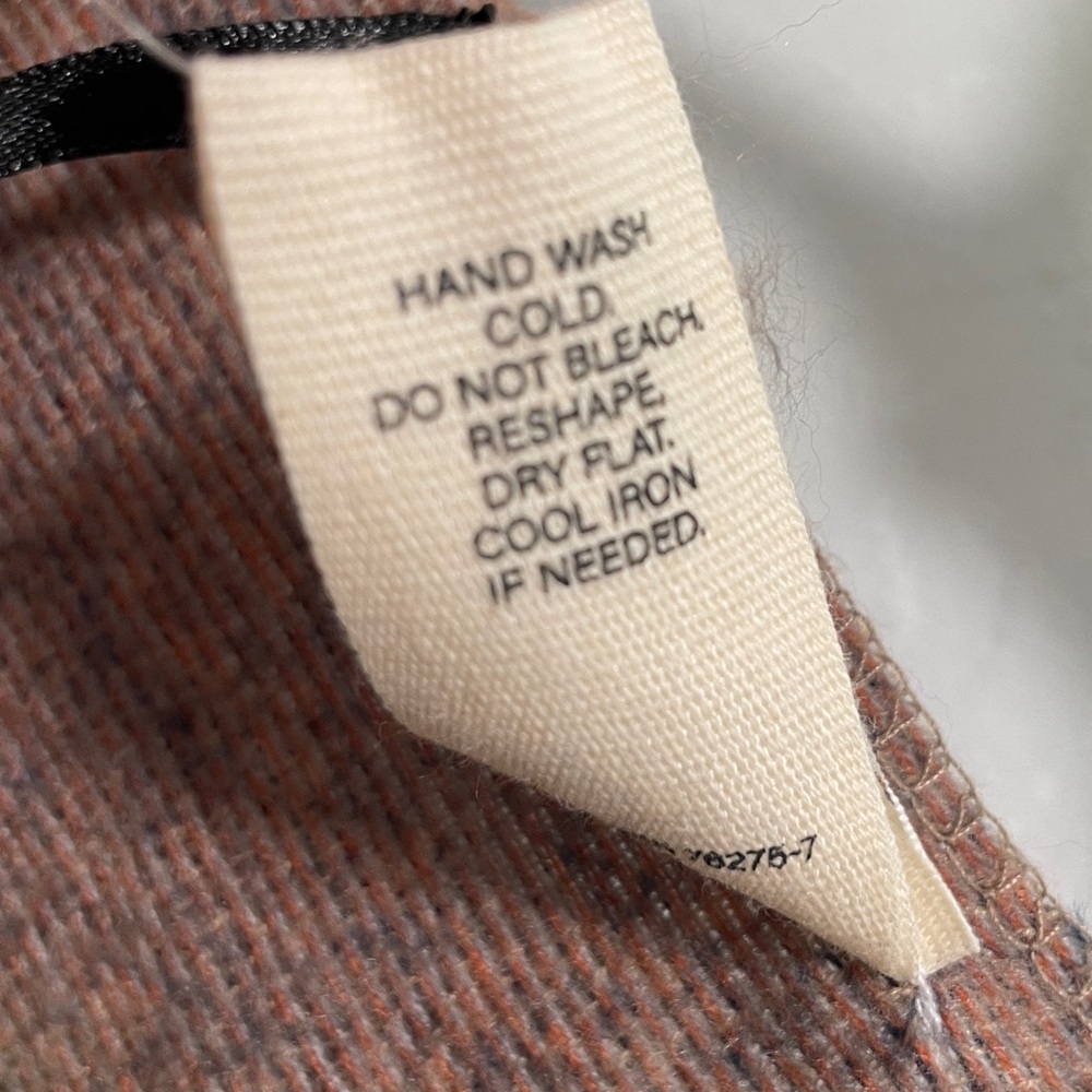 a.n.a Women's Color Block Poncho - Brown and Gray - Picture 5 of 5